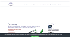 Desktop Screenshot of immobilienmoser.de