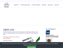 Tablet Screenshot of immobilienmoser.de